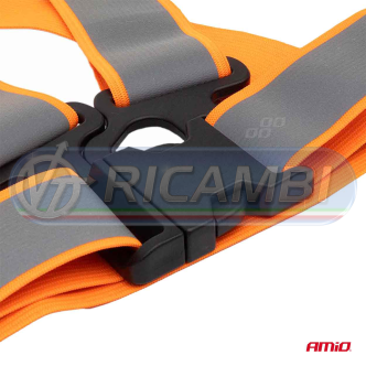 1 - BRETELLE RIFLETTENTI ARANCIO TG UNIVERSALE