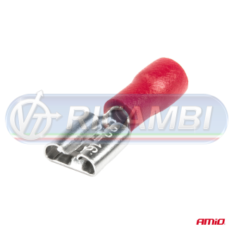1 - FASTON FEMMINA 7,4 mm 0,5-1,5 mm2 10A 10 PZI