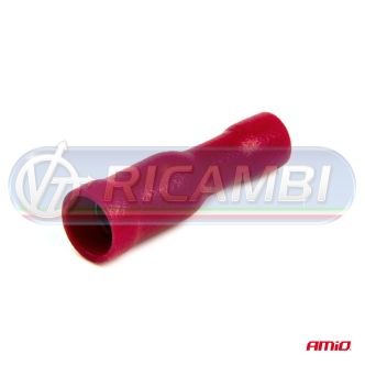 1 - FASTON FEMMINA BULLET ISOLATO 4 mm 0,5-1,5 mm2 10A 10 PZI