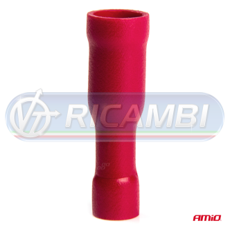 1 - FASTON FEMMINA BULLET ISOLATO 4 mm 0,5-1,5 mm2 10A 10 PZI