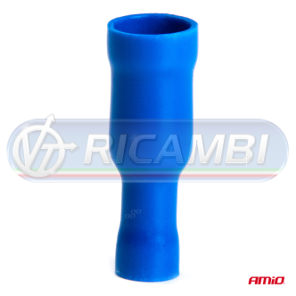 1 - FASTON FEMMINA BULLET ISOLATO 5 mm 1,5-2,5 mm2 15A 10 PZI