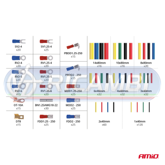 1 - FASTON IN KIT + GUAINE 678 PZI