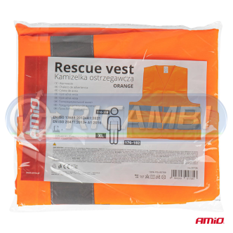 1 - GILET ARANCIONE CATARIFRANGENTE TG XL