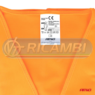 1 - GILET ARANCIONE CATARIFRANGENTE TG XXL