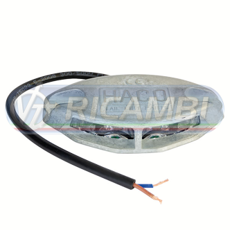 1 - LAMPEGGIANTE SPONDA SINGOLO 12/24V LED UNIVERSALE