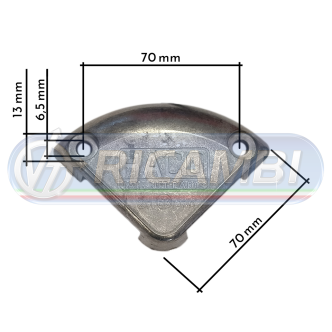 1 - LAMPEGGIANTE SPONDA CP 12/24V LED DHOLLANDIA/UNIVERSALE MINI