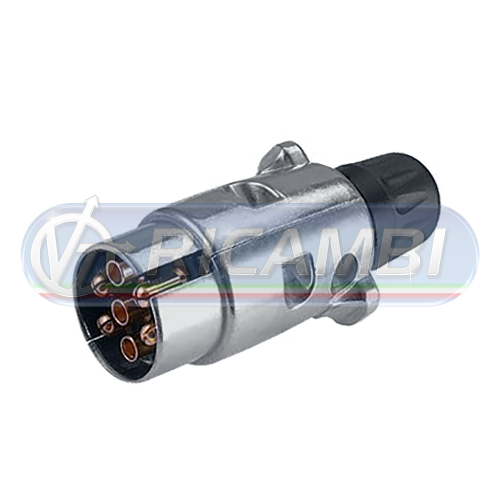 1 - SPINA 7 POLI (4 M + 3 F) PER COMANDO SPONDA ALLUMINIO