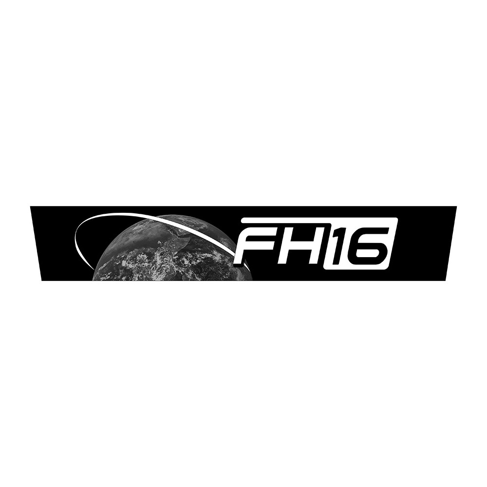 1 - ADESIVO GLOBETROTTER FH 4 FH16 NERO