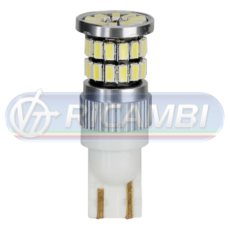 1 - LAMPADINA T10 24V 36 LED SMD IN COPPIA