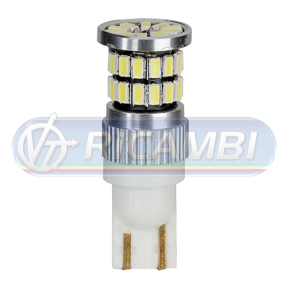 1 - LAMPADINA T10 24V 36 LED SMD IN COPPIA