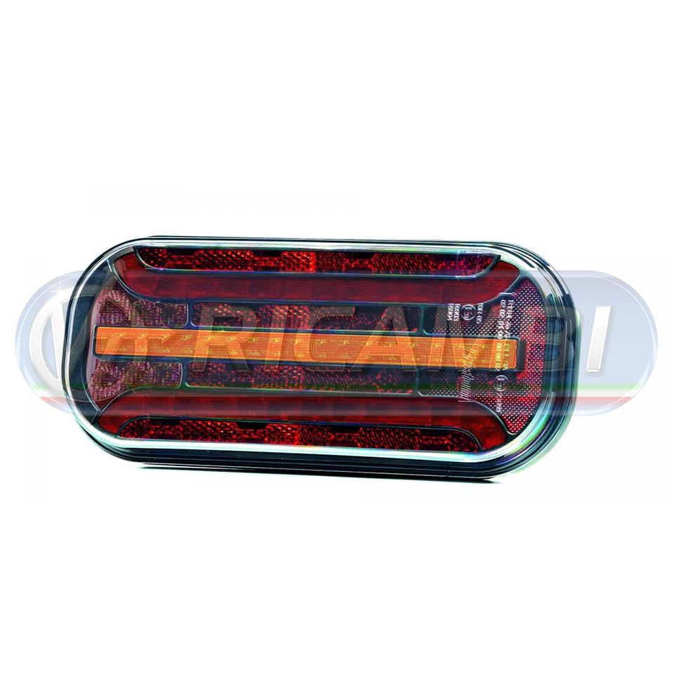FANALE POST. FULL LED 6 FUNZIONI 12-36V C/RETRONEBBIA