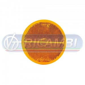 CATADIOTTRO DIAM.78 C/VITE M5 ARANCIO