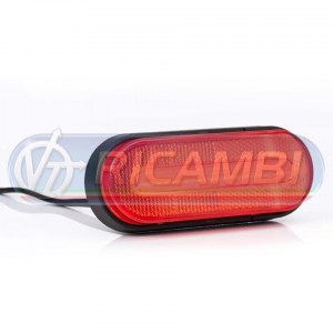FANALINO INGOMBRO STRISCIA A LED ADR ROSSO