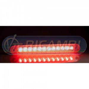 FANALINO INGOMBRO 12 LED ROSSO