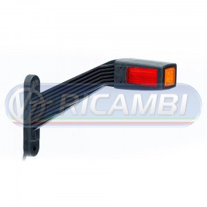 FANALINO INGOMBRO 12 LED STAFFA 60° DX