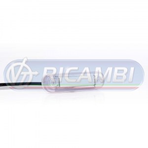 FANALINO INGOMBRO TRASPARENTE STRISCIA A LED VERDE