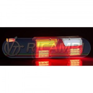 FANALE POST. FULL LED 6 FUNZIONI 12-36V C/CORNETTO SX
