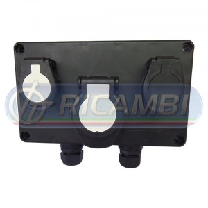 SCATOLA DISTRIBUZIONE ELETTRICA ANTERIORE RIMORCHIO