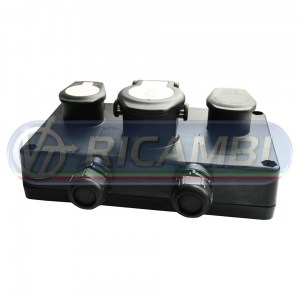 SCATOLA DISTRIBUZIONE ELETTRICA ANTERIORE RIMORCHIO