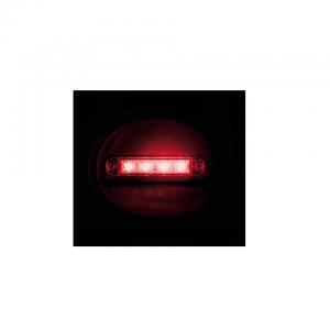 LAMPADA LED A STRICIA DA 4 LED ROSSA 24V