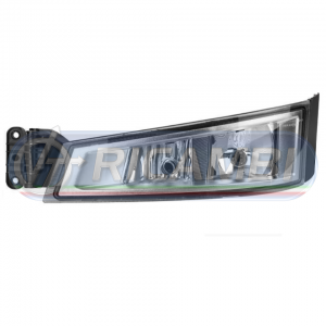 FANALE ANTERIORE FENDINEBBIA 2 LUCI FH 4 SX CROMATO