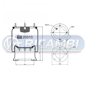TORPRESS RIMORCHIO COMPLETO ACERBI ROR SAF