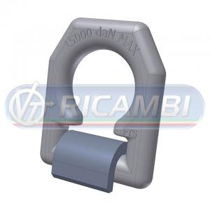 ANELLO FERMACARICO 15T LARGO ZINC.  A SALDARE