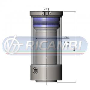 CILINDRO SPONDA GS100-80 DHOLLANDIA