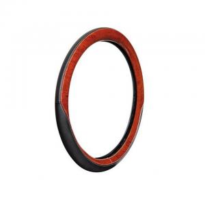 COPRIVOLANTE M 44-46 CM SIMILPELLE NERO/RADICA