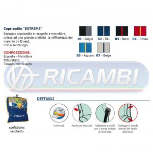 COPRISEDILE MOD CARGO EXTREME ROSSO