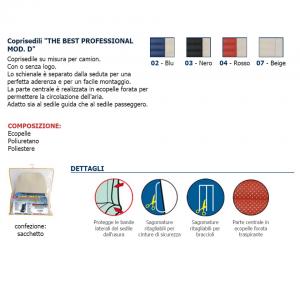 COPRISEDILE FH 12-16 2001-2012 THE BEST PROF. MOD. D BLU SING.