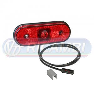 FANALINO INGOMBRO 1 LED ROSSO UNIPOINT 0,5 MT