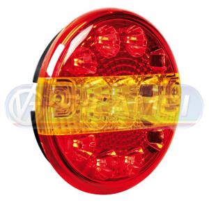 FANALE POSTERIORE TONDO LED D.140 mm