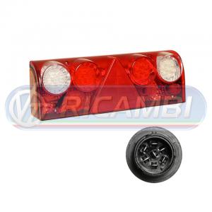FANALE POSTERIORE RIMOR. EUROPOINT II SCHMITZ 4 CONN. TONDI SX