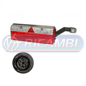 FANALE POSTERIORE RIMOR. EUROPOINT III FULL LED C/CORNETTO DX