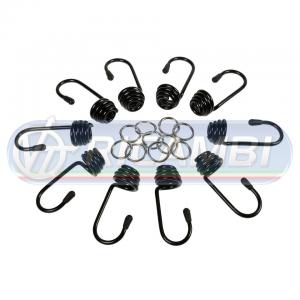GANCI FUNE ELASTICA KIT 10 PZI DIAM. 8 MM