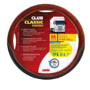 COPRIVOLANTE M 44-46 CM SIMILPELLE NERO/RADICA