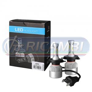 KIT LAMPADINE H4 LED 9-32V 40W 10.000 LUMEN