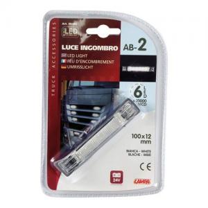 LAMPADA LED A STRICIA DA 6 LED BIANCA 24V