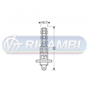 LAMPADINA H1 24V HYPER LED