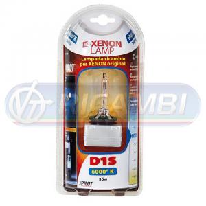LAMPADA XENON D1S 6000K 35W