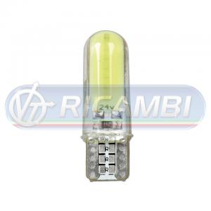 LAMPADINA T10 LED 24V PILOT IN COPPIA