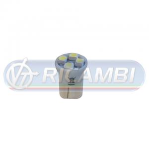 LAMPADINA T10 28V 4 LED SMD1210