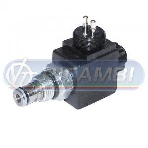 ELETTROVALVOLA SPONDA COMPLETA SINGOLO EFF. 24V DHOLLANDIA