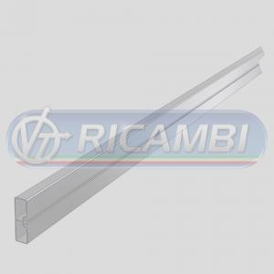 PROFILO PARACICLI ALLUMINIO  100x30 L=3000
