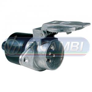 PRESA 24V - N 7P (M) ALLUMINIO FASTON