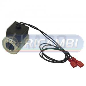SOLENOIDE VALVOLA SPONDA 12V DIAM.18X40 C/CAVI DHOLLANDIA