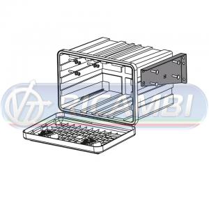 STAFFE SUPP. CASSETTA TERMOPLASTICA 600> mm