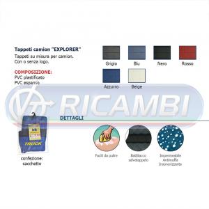 TAPPETI VOLVO FH 2/3/4 EXPLORER AZZURRO