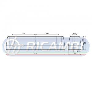 TAMPONE PARACOLPI EPDM 300x65x70